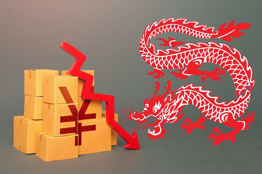 China slowdown.India
