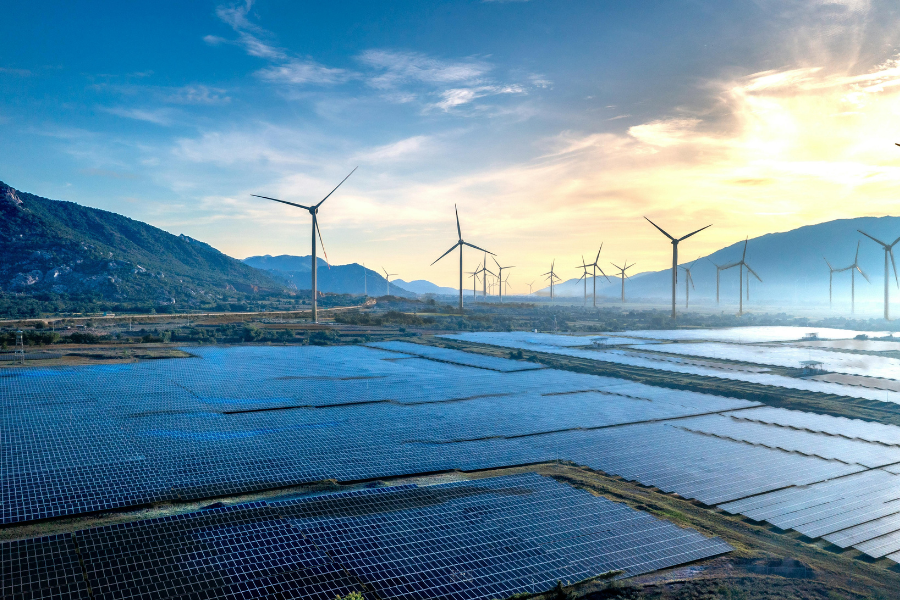 Wind power emerges as cornerstone of global energy transition.