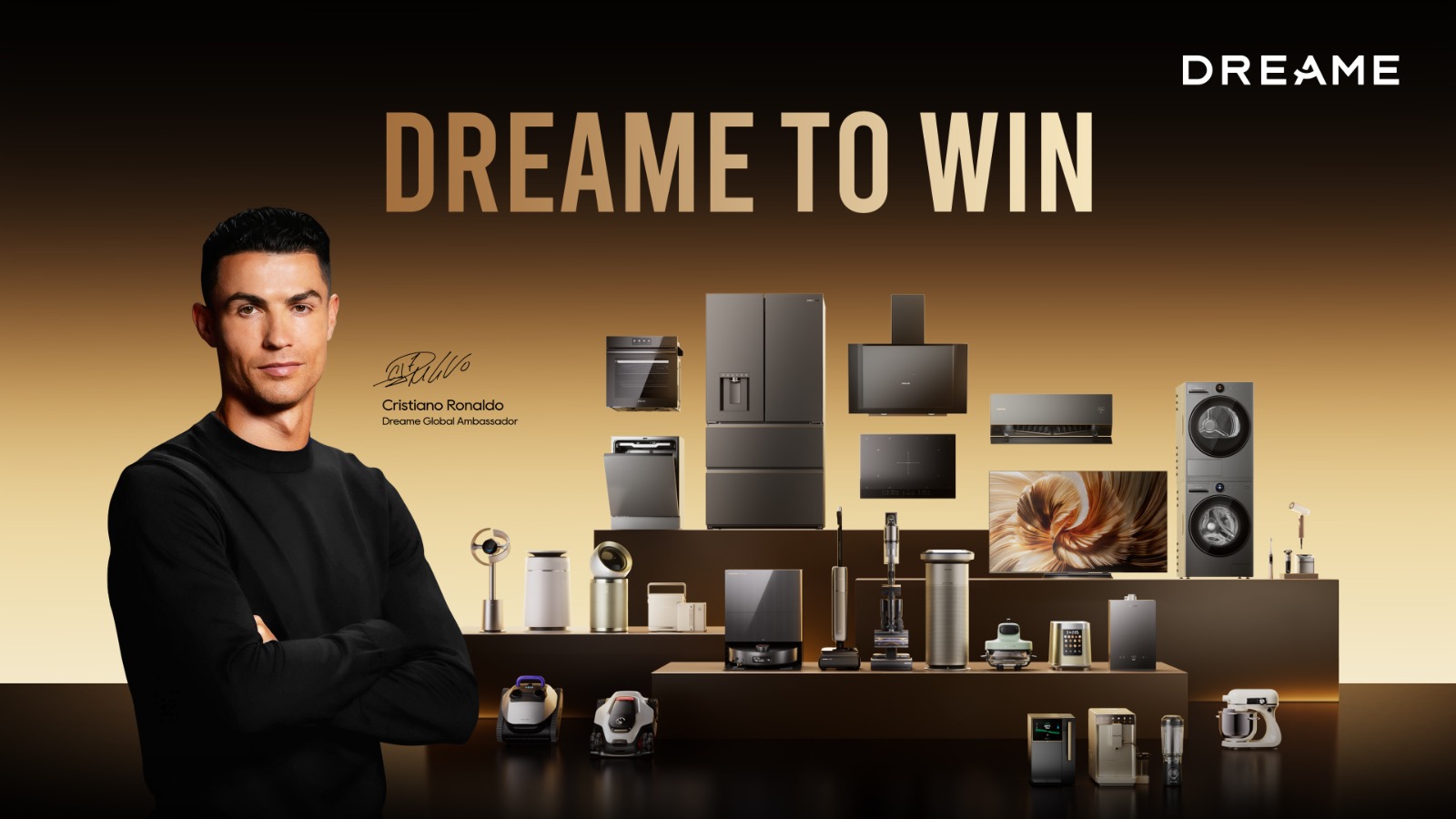 Dreame Technology Appoints Cristiano Ronaldo as Global Ambassador