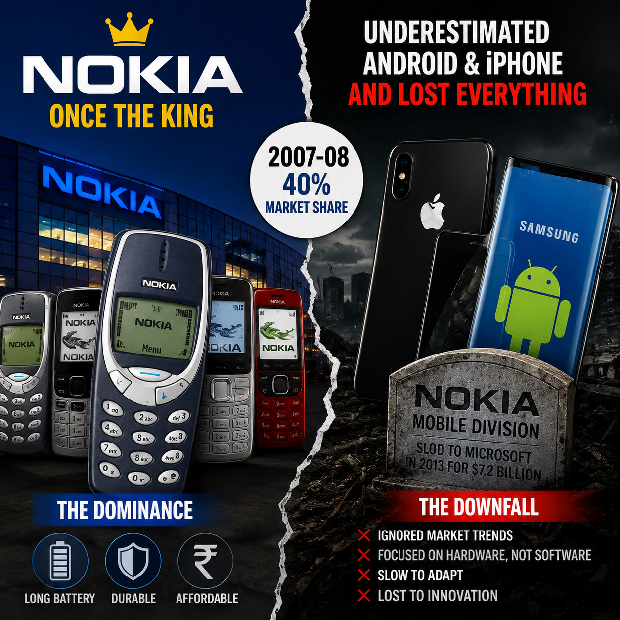 Nokia’s Rise and Fall