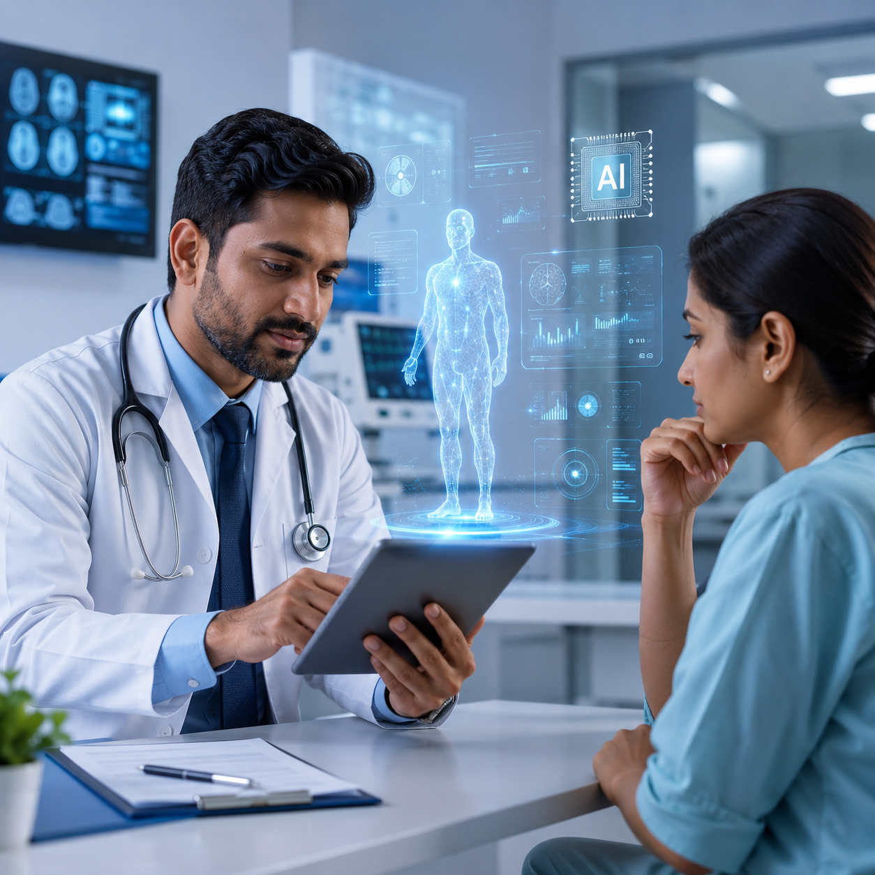 India Leads AI Healthcare Adoption