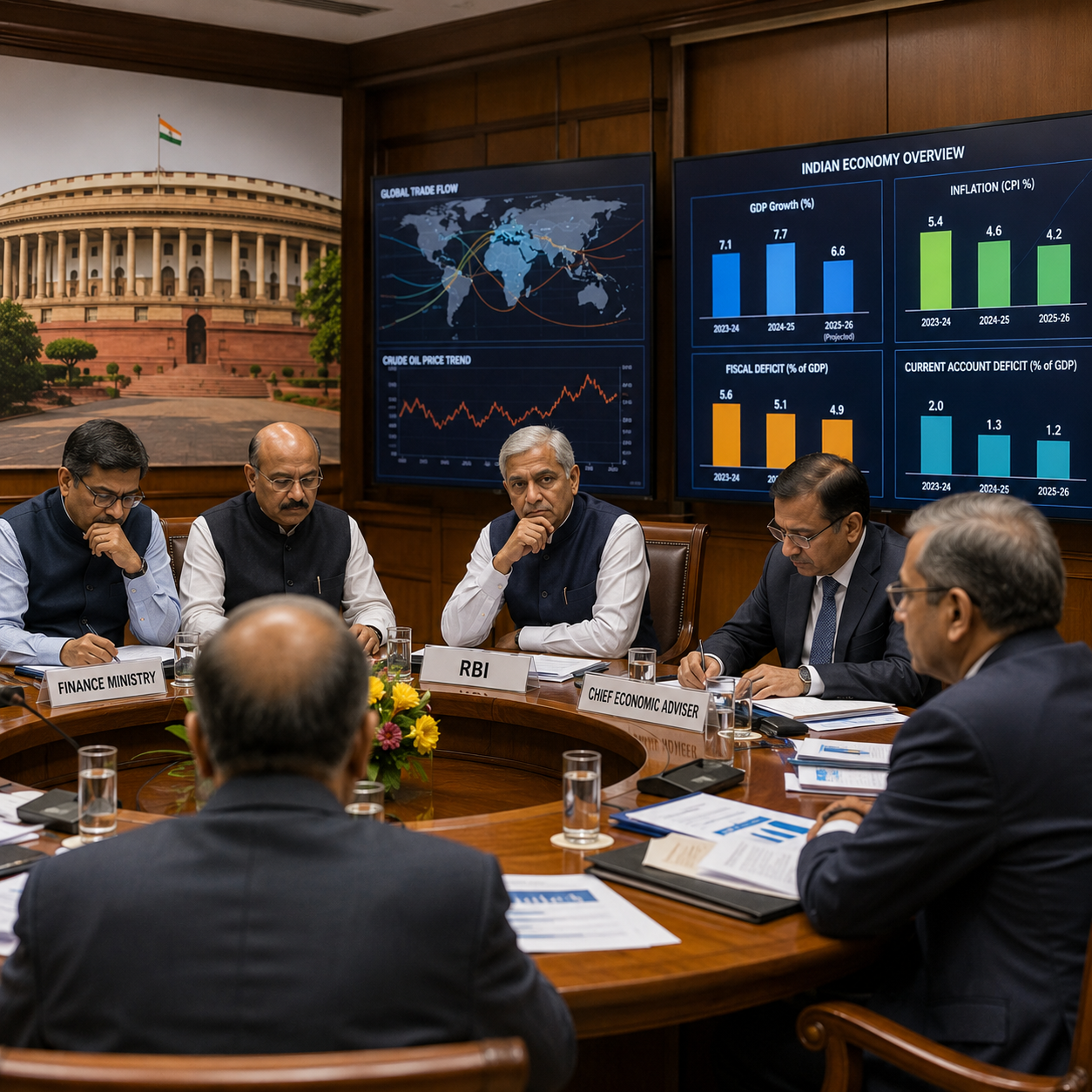 Parliament to Review Economic Conditions Amid Global Tensions