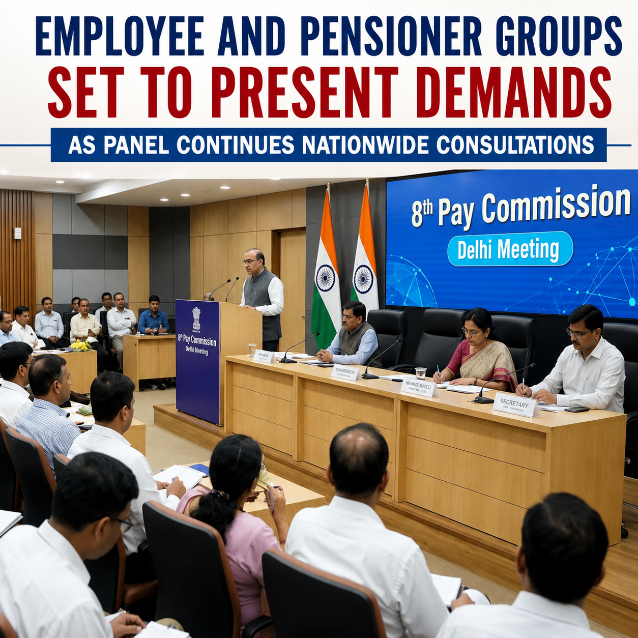 8th Pay Commission Holds Key Meeting in Lucknow