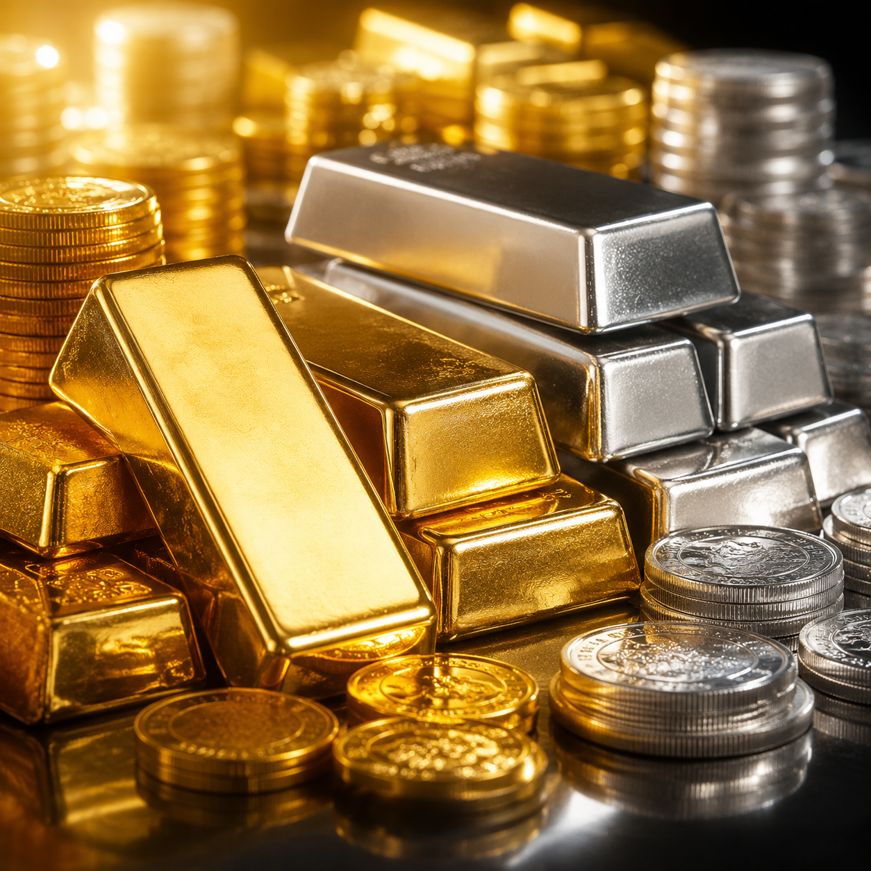 Gold Hits Two-Week Low