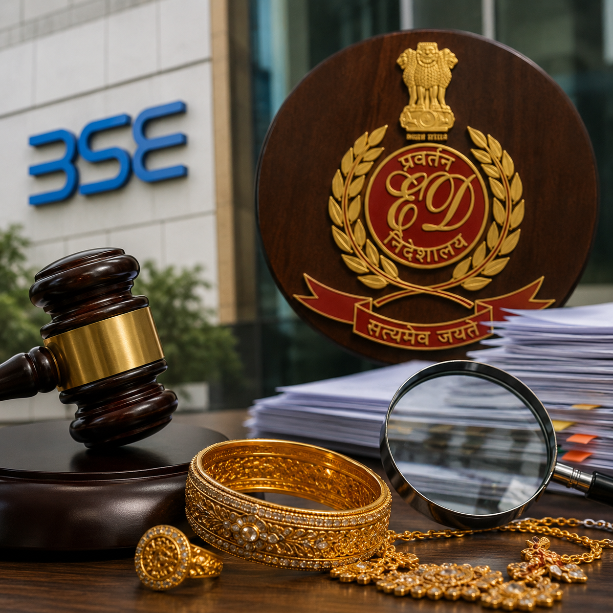 BSE Seeks Clarification from Rajesh Exports Over ED Searches