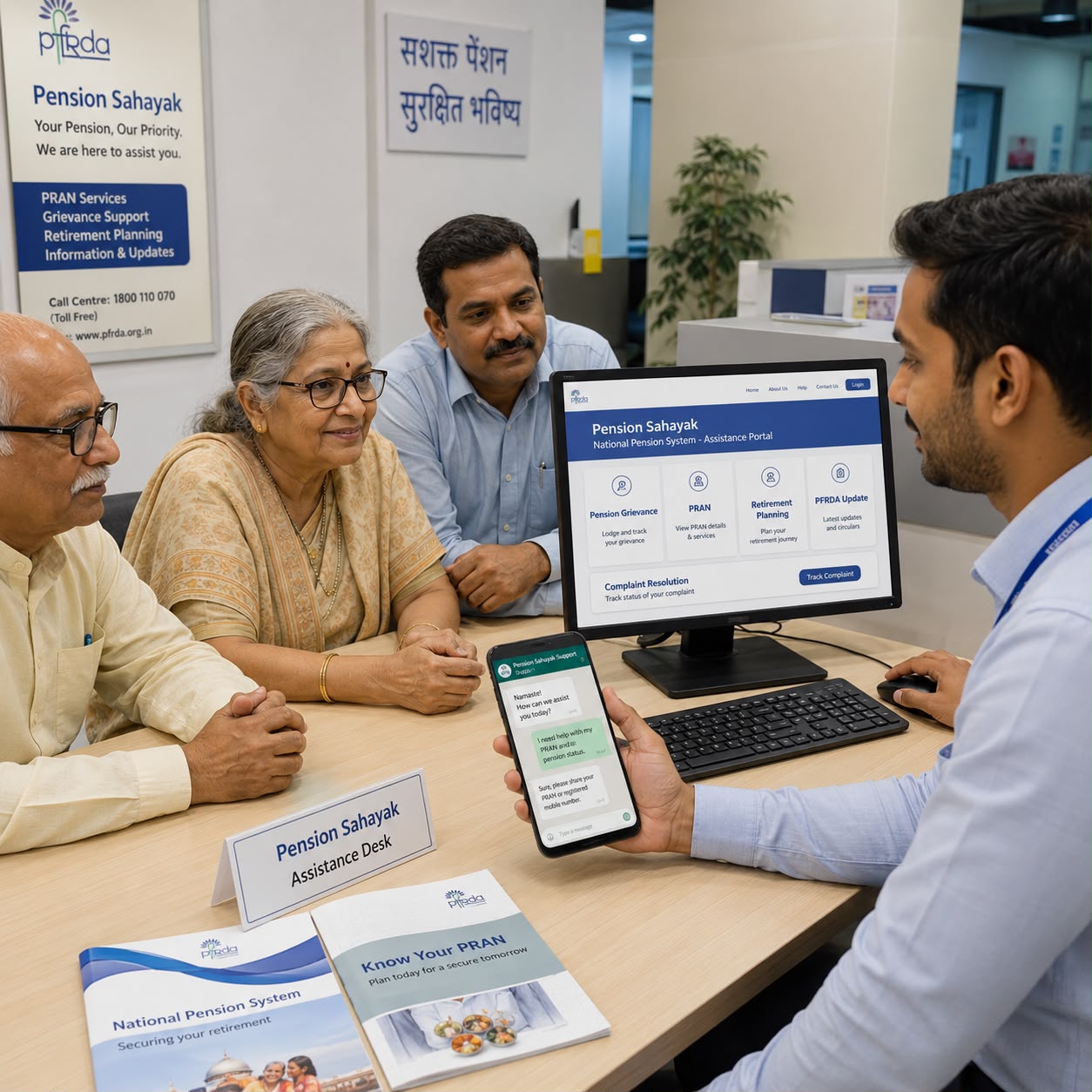 PFRDA Launches AI-Powered ‘Pension Sahayak’ Portal