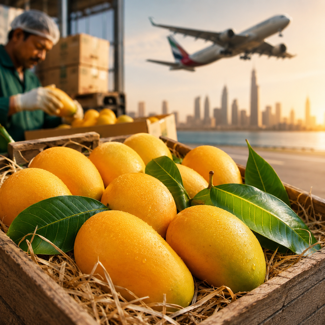 Rewa Sundarja Mango Reaches UAE