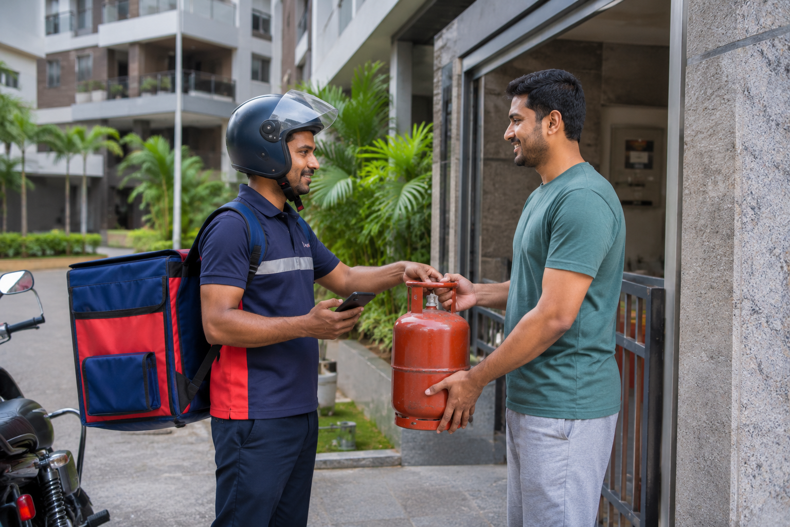 Instamart Starts LPG Delivery