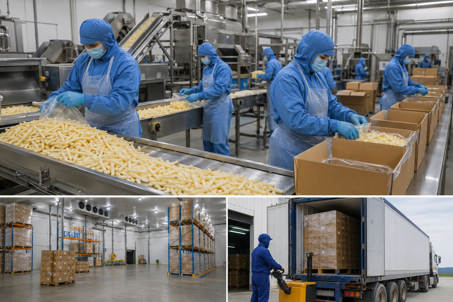 India Exports Frozen Fries to Iraq