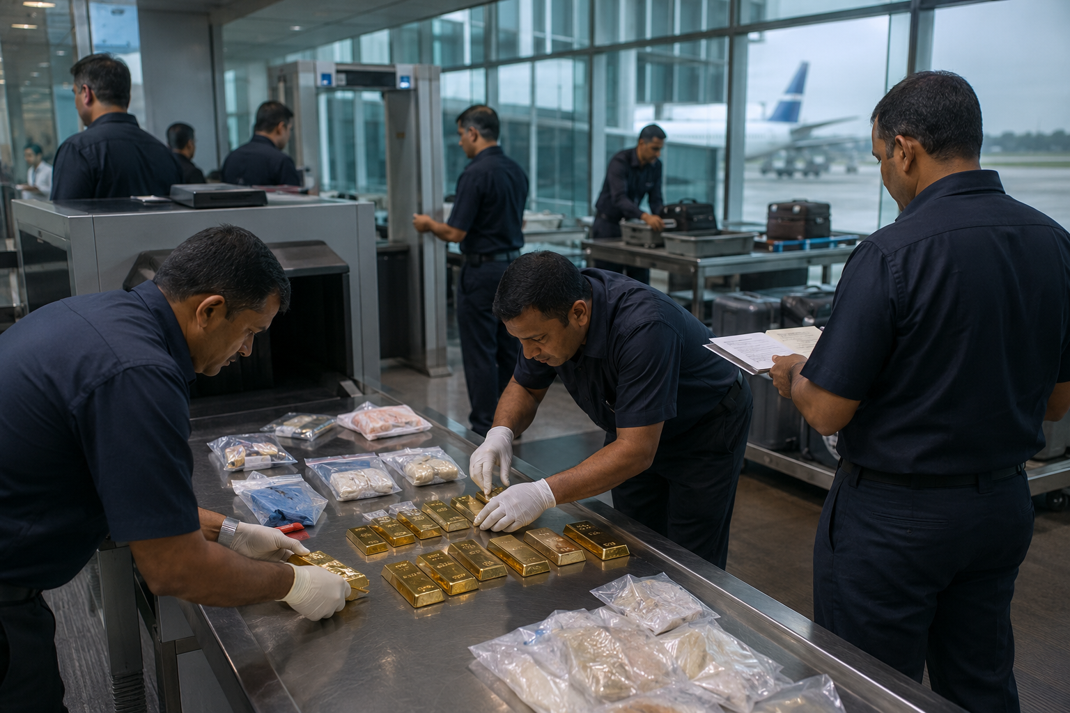 DRI Busts Major Gold Smuggling