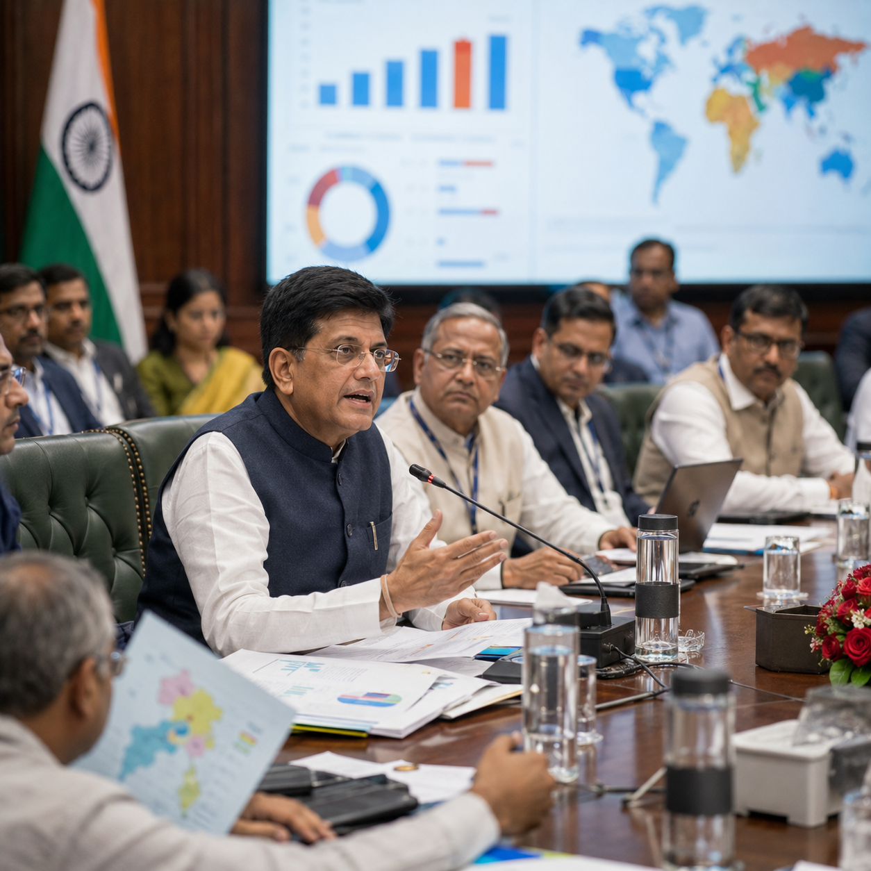 India Targets $1 Trillion Exports