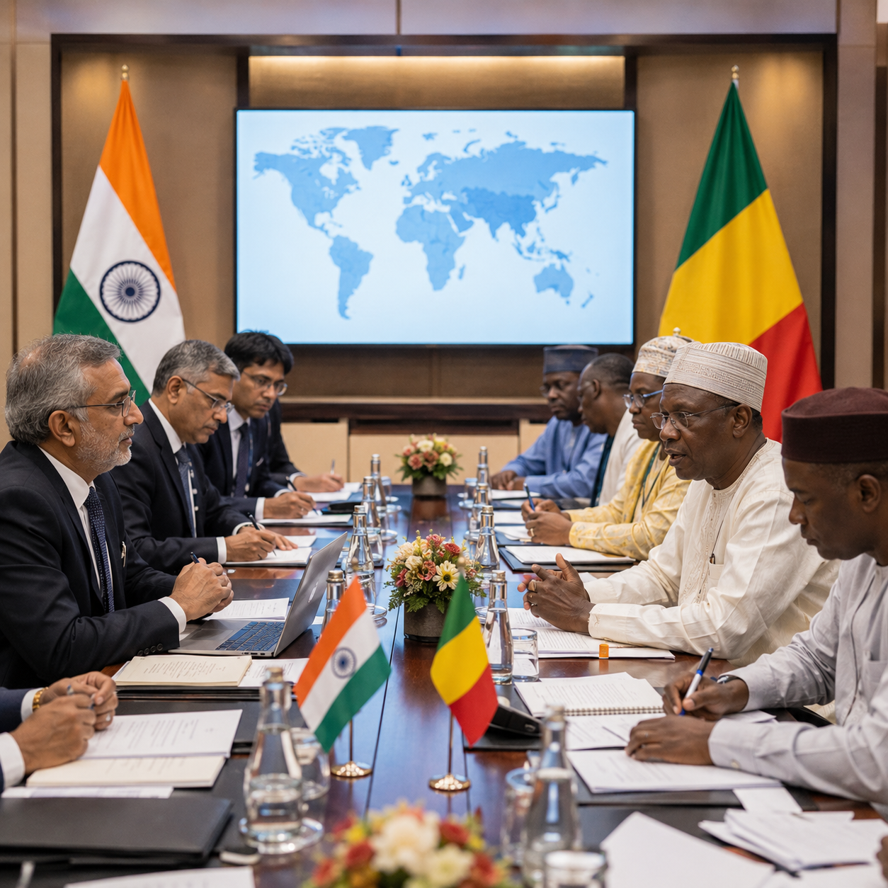 India, Mali Boost Trade Partnership