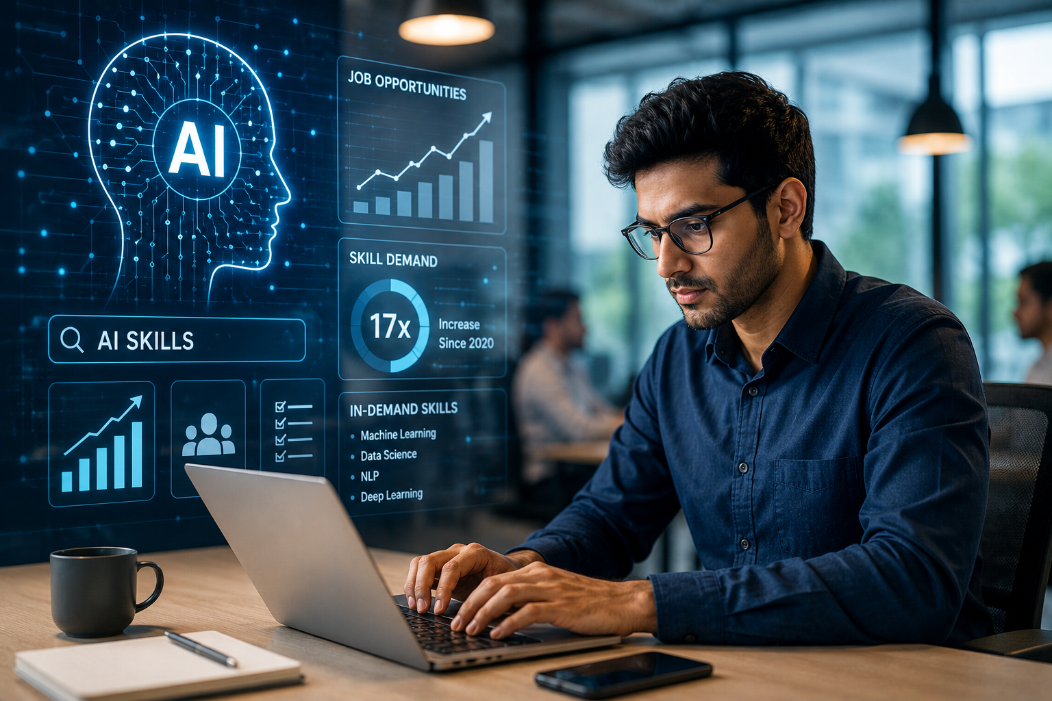 AI Skills Demand Soars 17-Fold