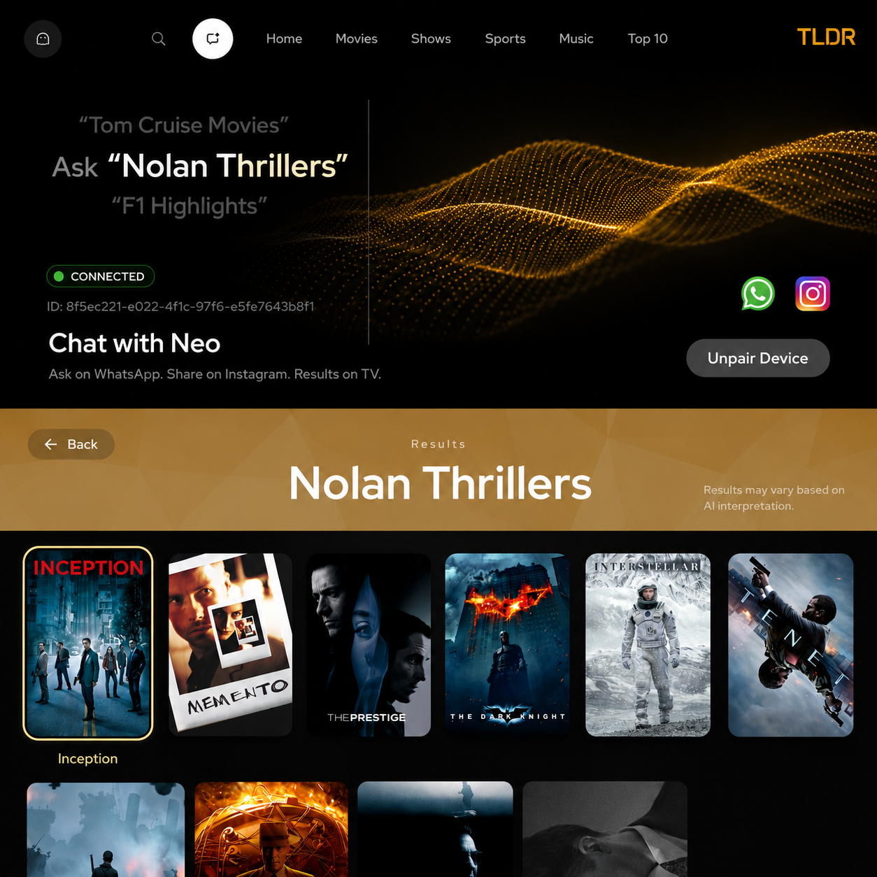 Lumio Launches AI TV Discovery