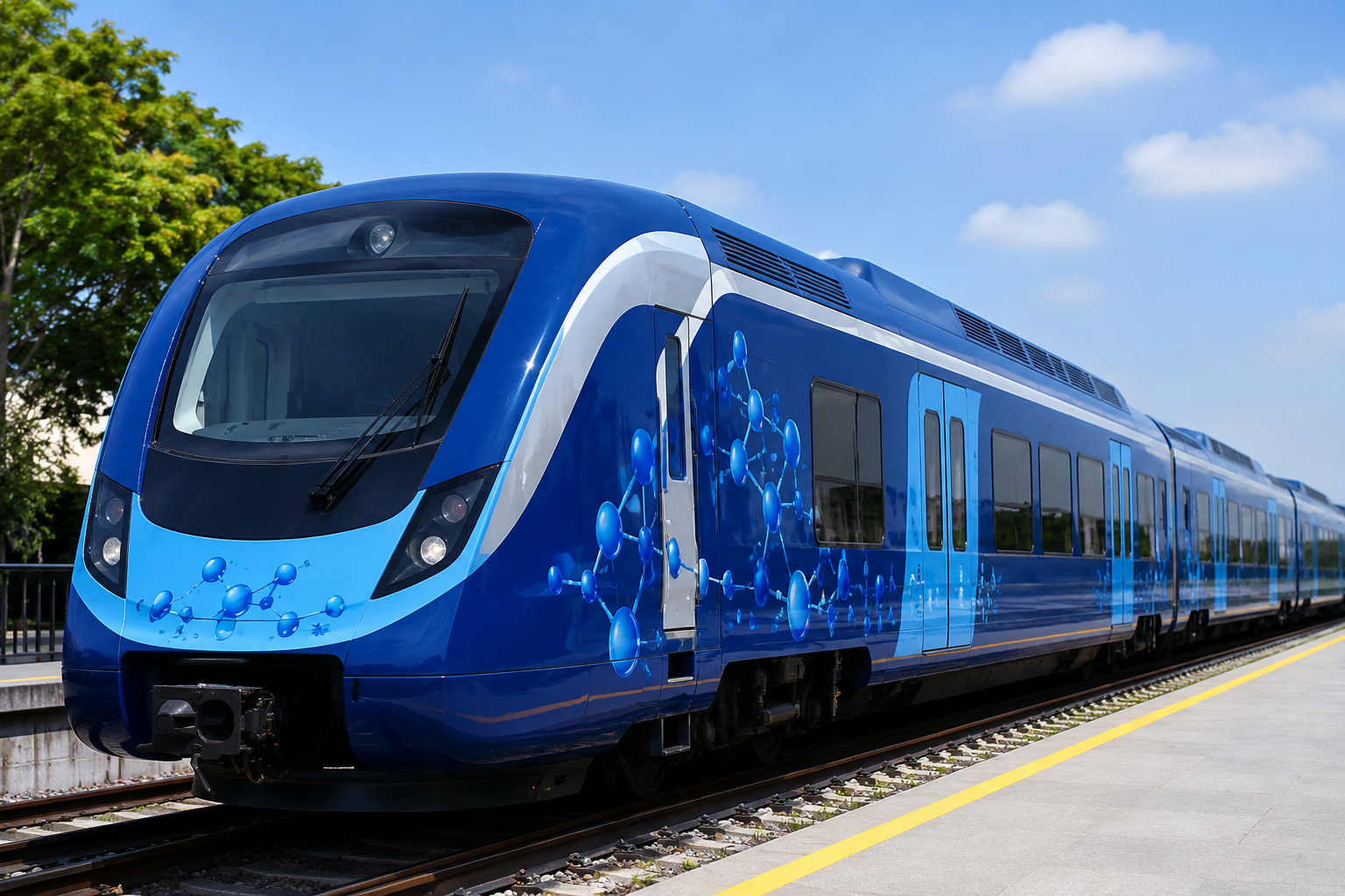 India Flags Off First Hydrogen Train