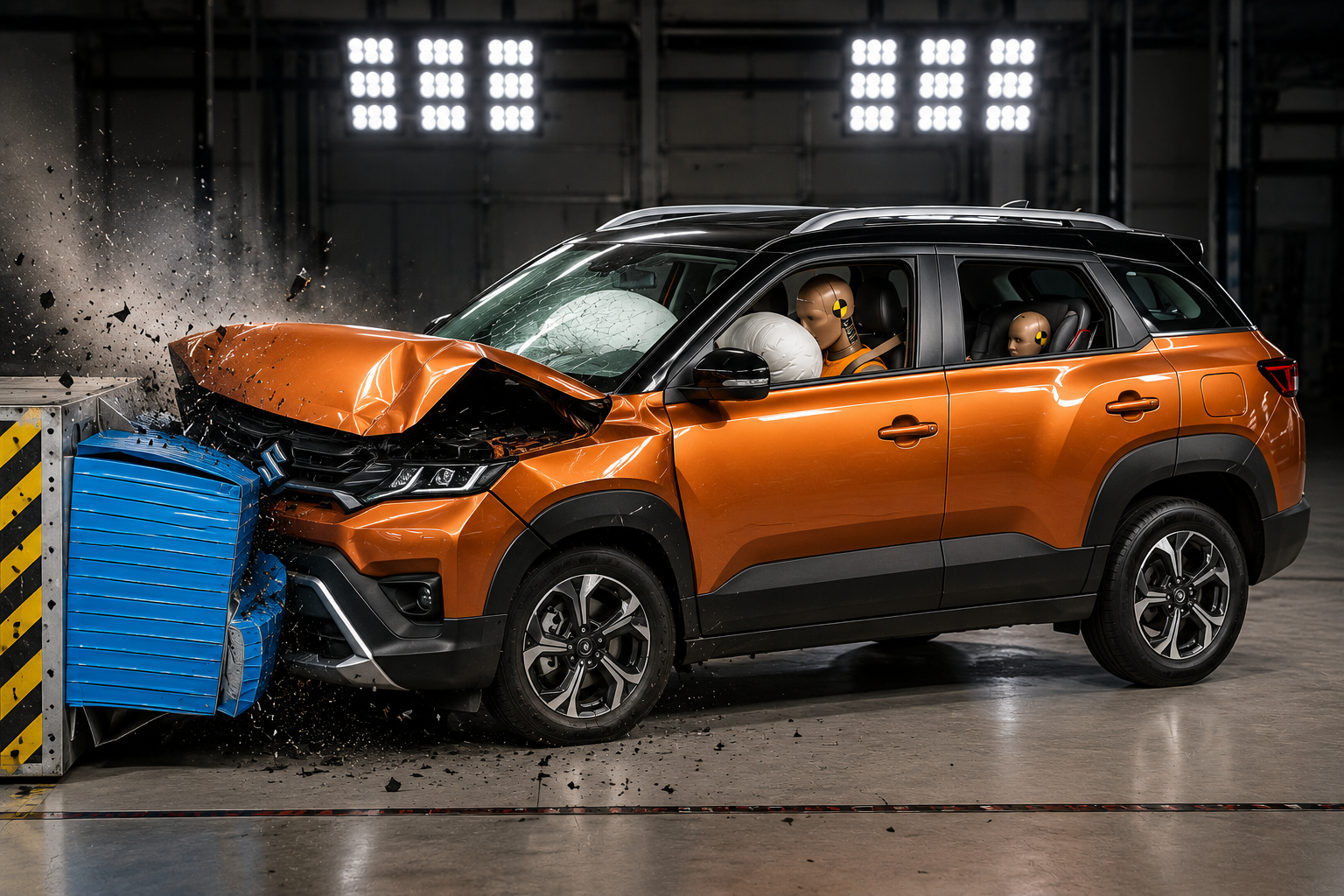 Brezza Secures Five-Star Safety Rating