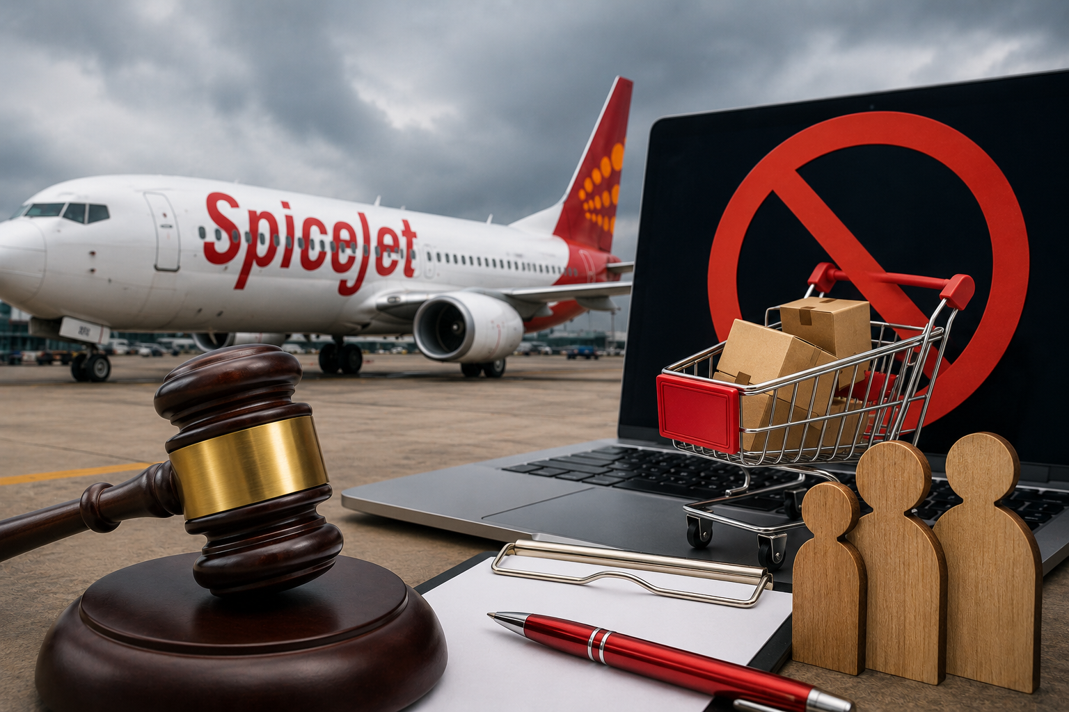 SpiceJet Fined Over Dark Patterns