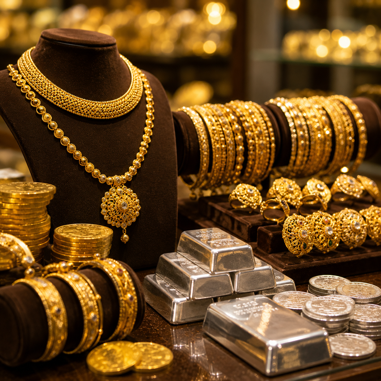 Gold Extends Weekly Gains