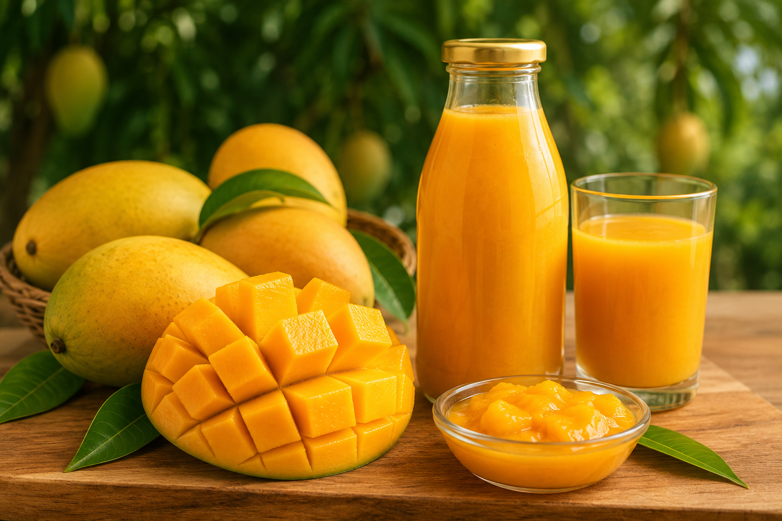 Govt Pushes Higher Mango Pulp