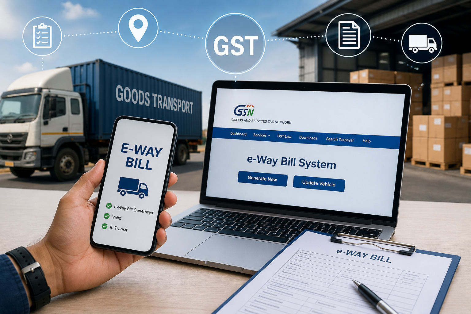 GSTN Defers E-Way Changes
