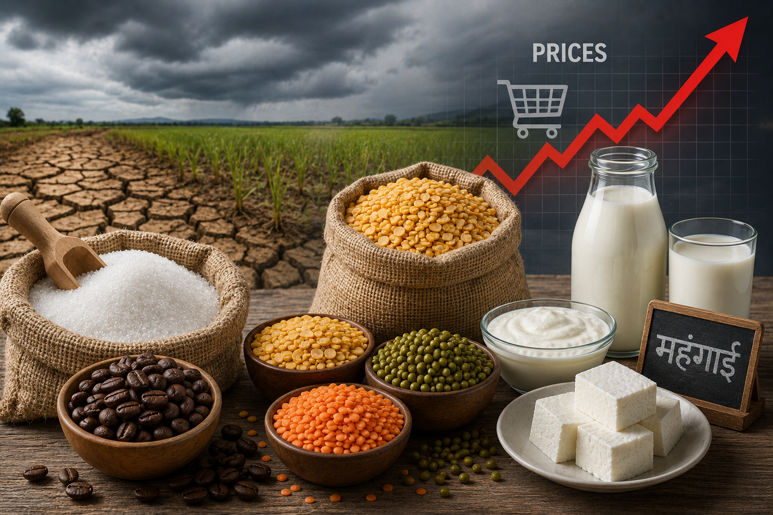 Weak Monsoon May Push Food Prices Higher