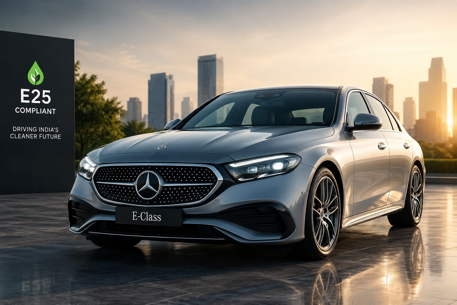 Mercedes Starts E25-Compatible Cars