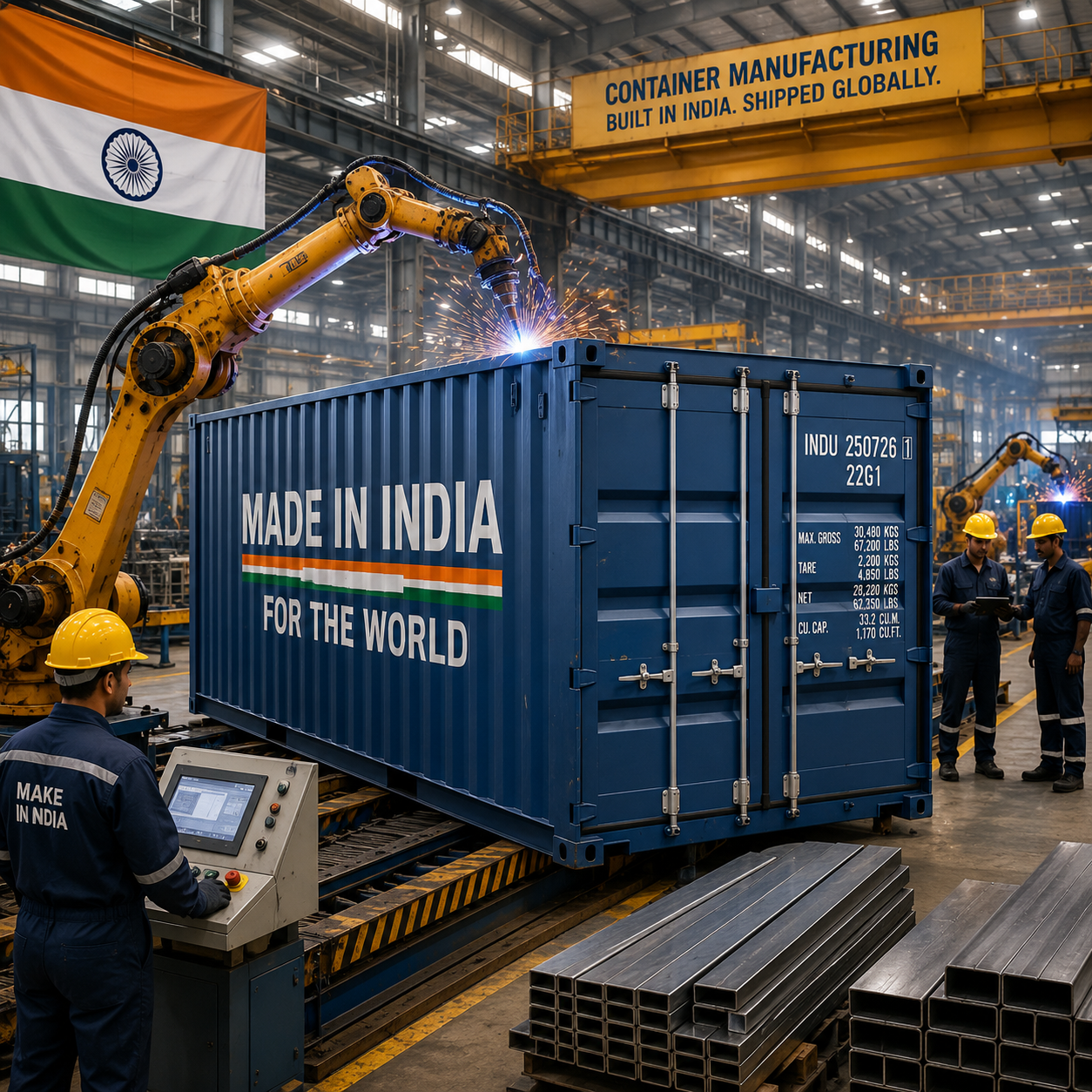 India Enters Container Manufacturing
