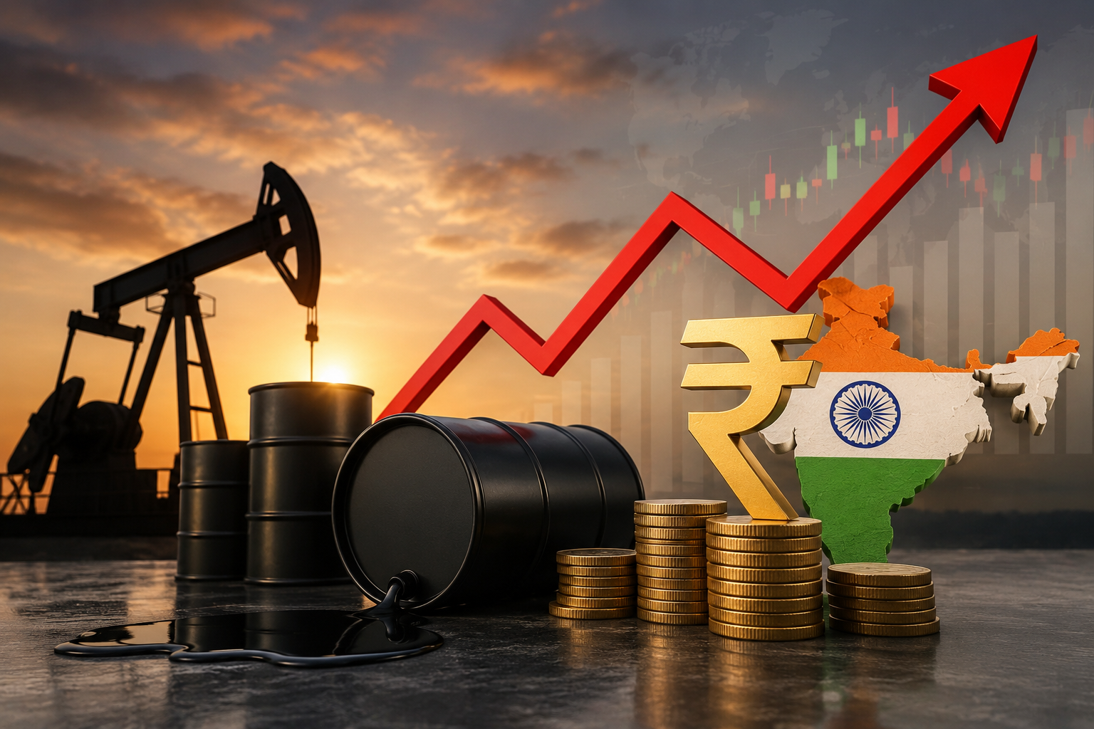 High Oil Prices Threaten India’s Finances