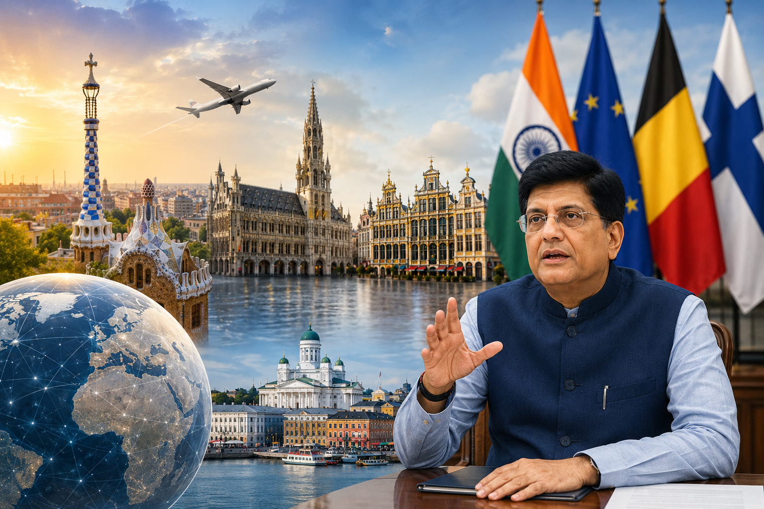 Piyush Goyal’s Europe Trade Mission