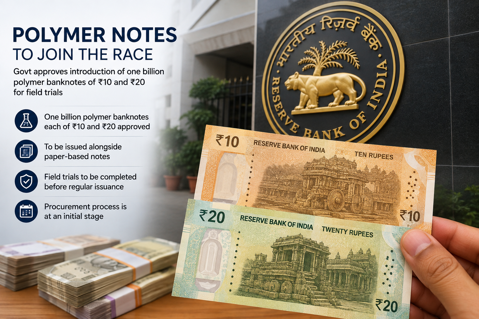 Polymer Notes to Join the Race