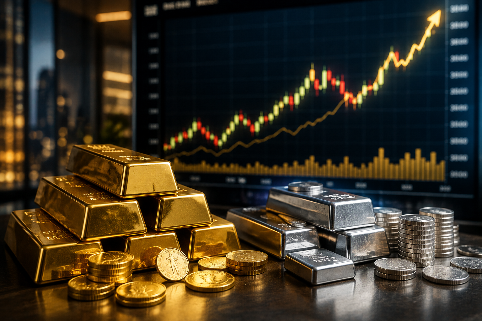 Gold Silver Prices Rise Again