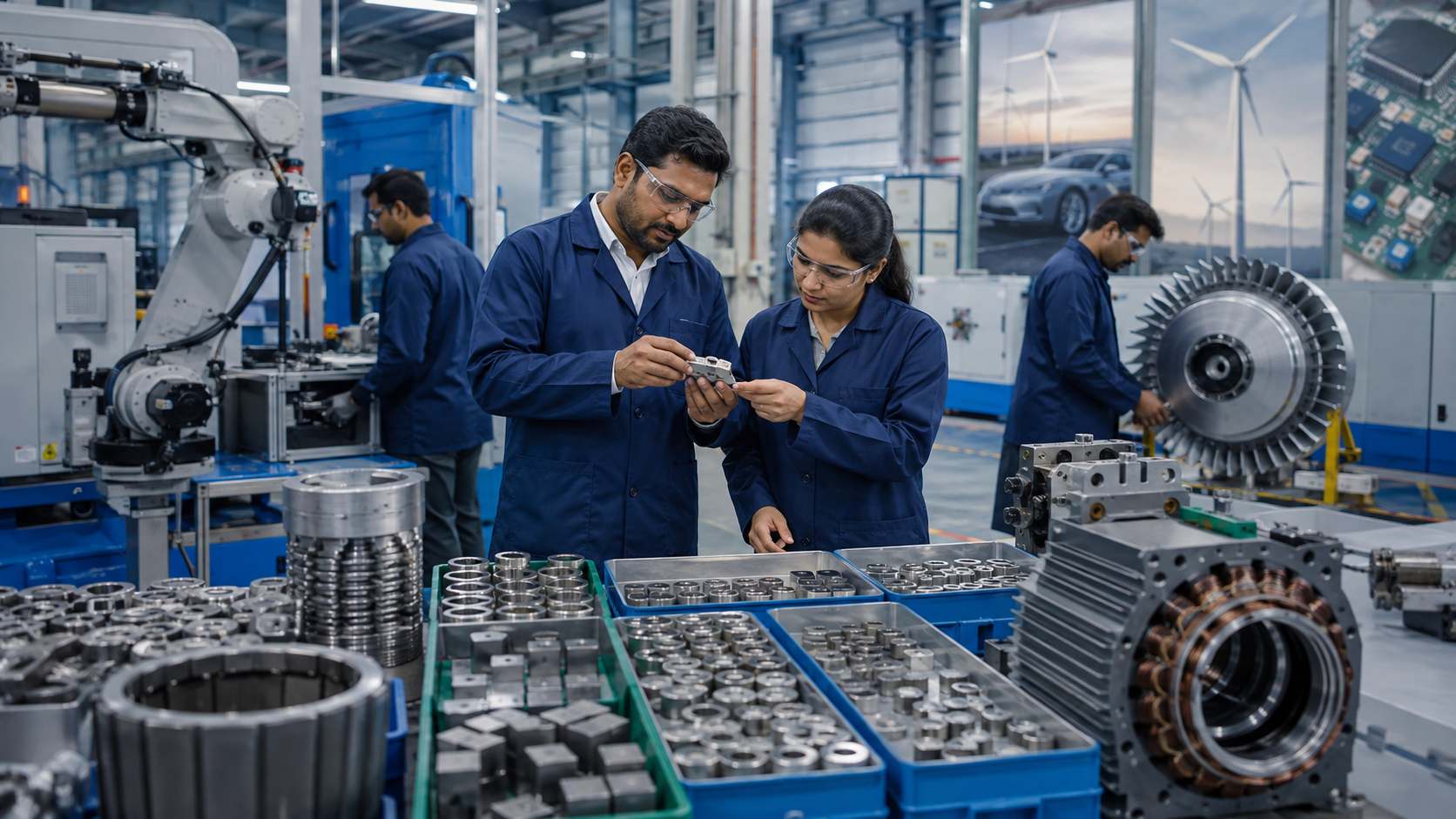 Heading: India Gets 20 Rare-Earth Bidders