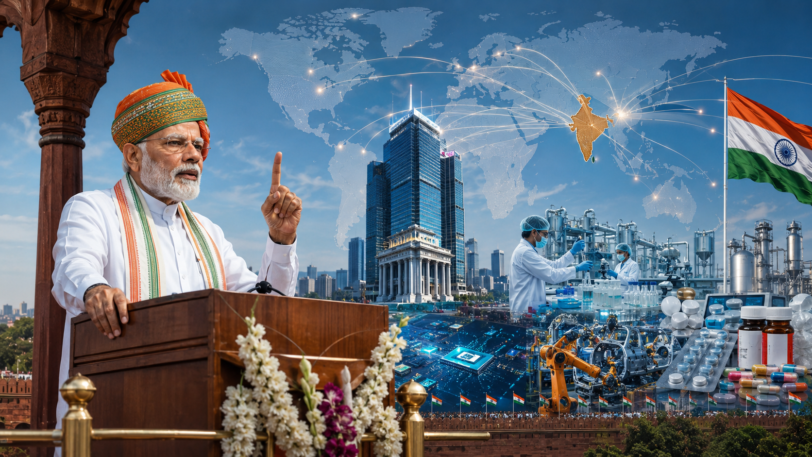 PM Modi Sets Global Business Targets