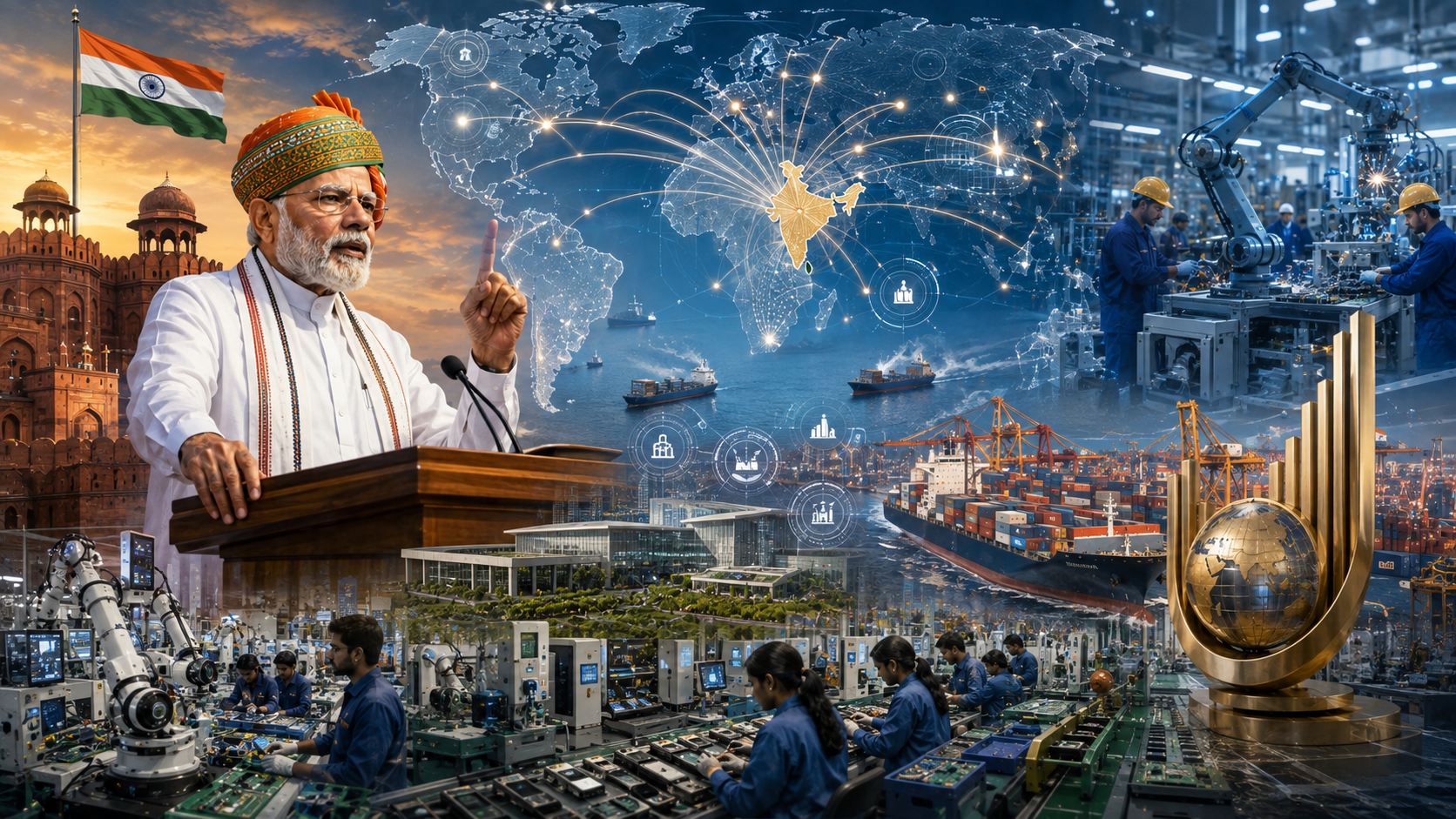PM Modi Targets 50 Indian Firms in Fortune 500