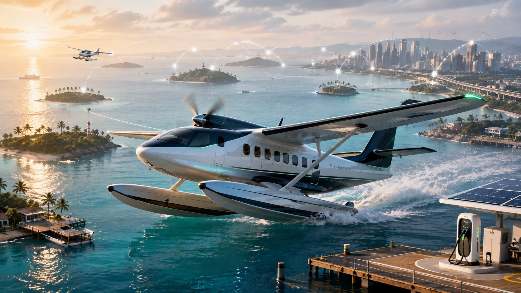 SkyHop Explores Electric Seaplanes
