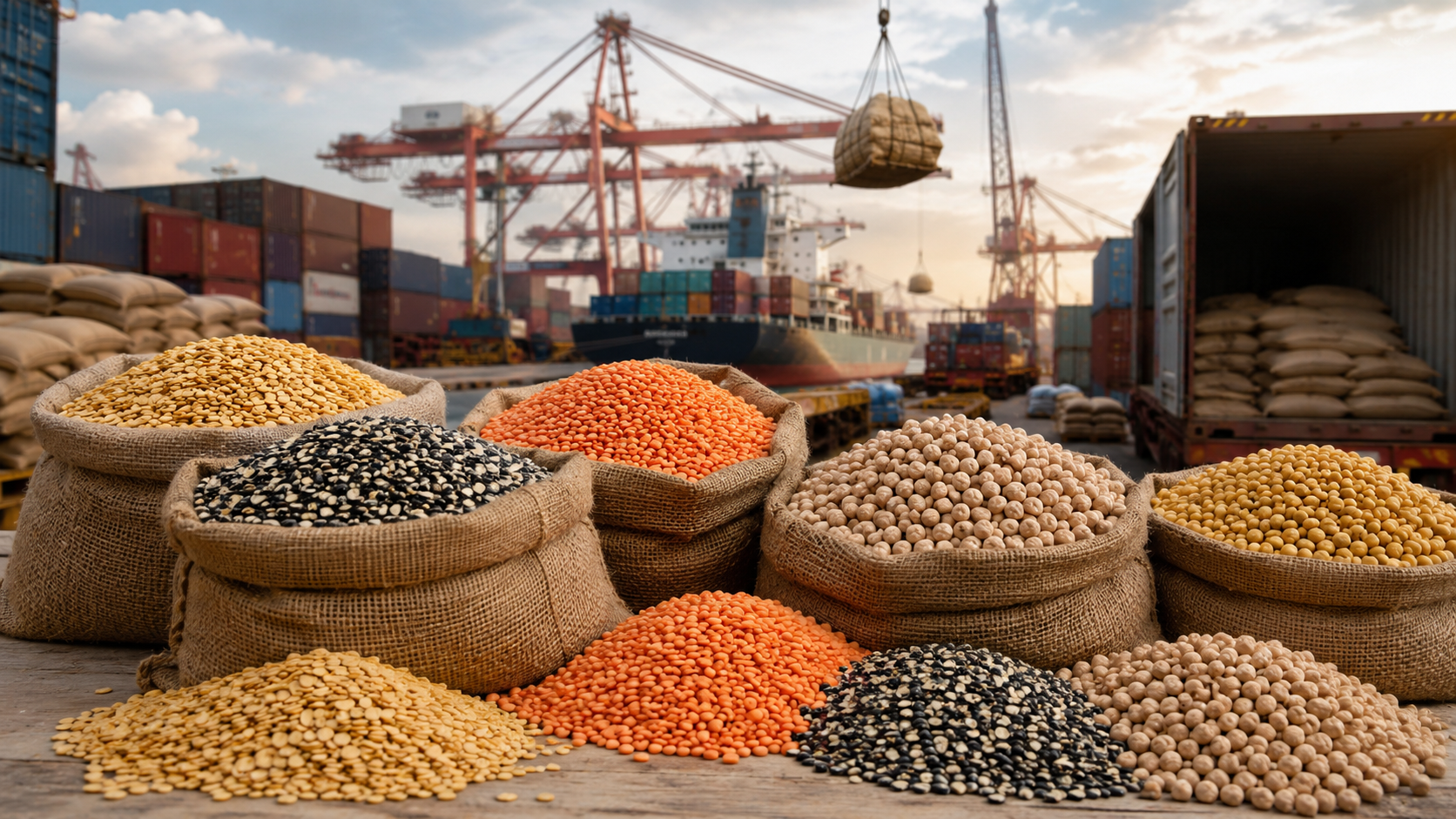 India’s Pulses Imports Dip in H1 2026