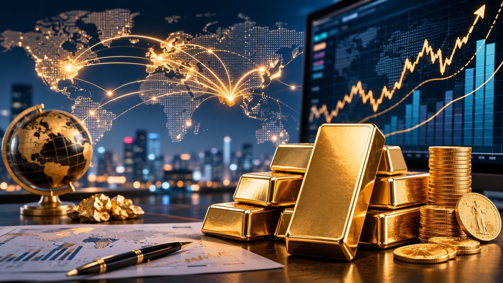 Gold ETFs See Inflows for 4th Week