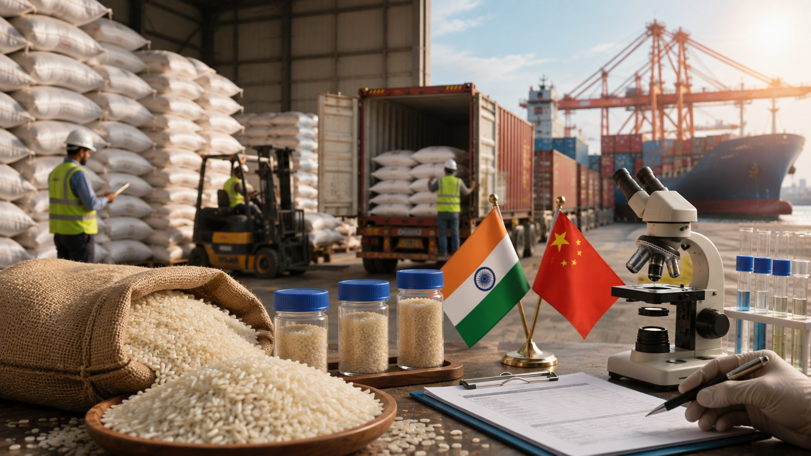 Heading: Rice Exporters Seek Govt Help on GMO Row