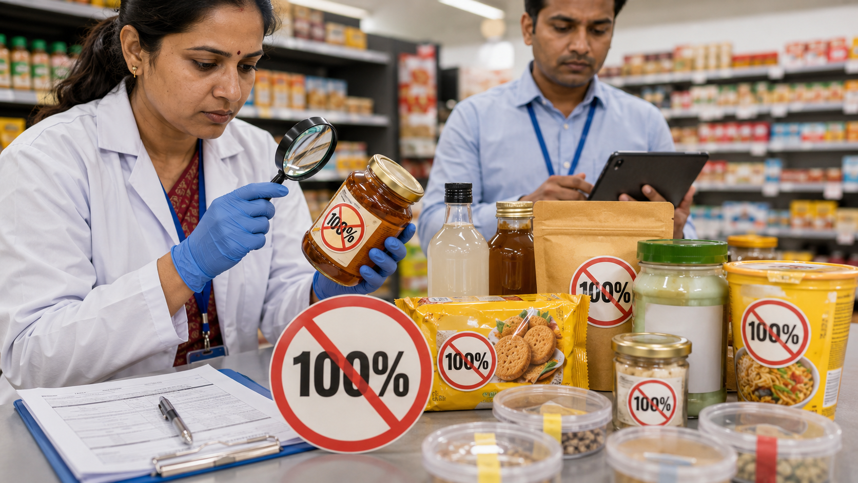 FSSAI Cracks Down on ‘100%’ Claims