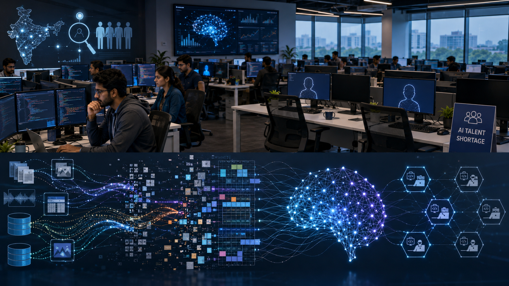 Talent, Data Gaps Challenge India’s AI Growth