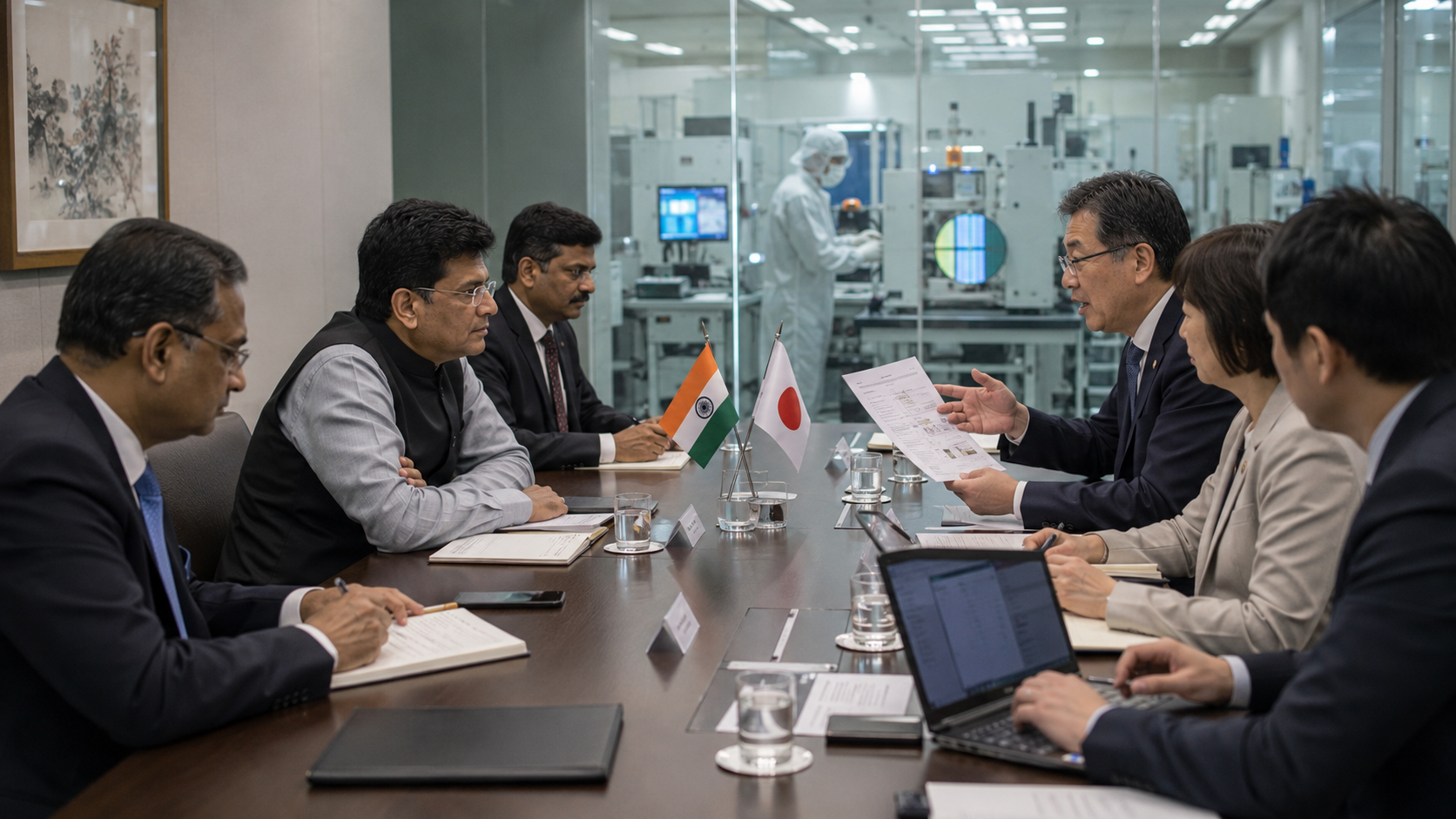 India Courts Japanese Investment