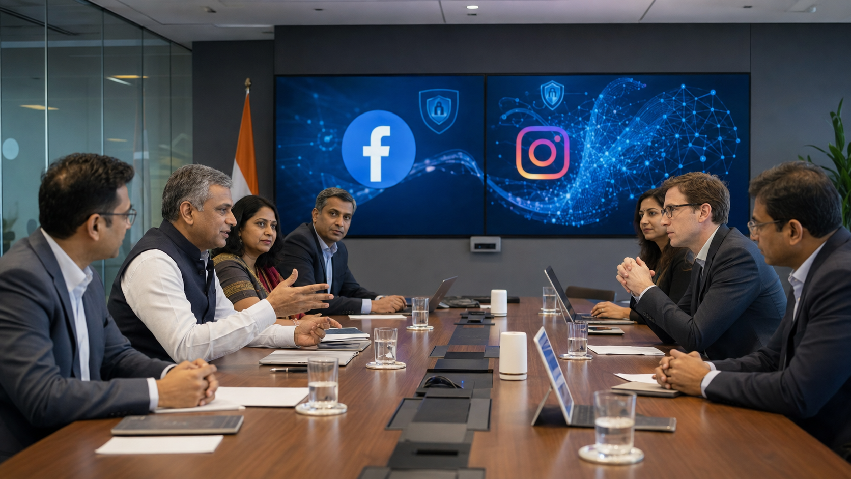 Govt Meets Meta Team