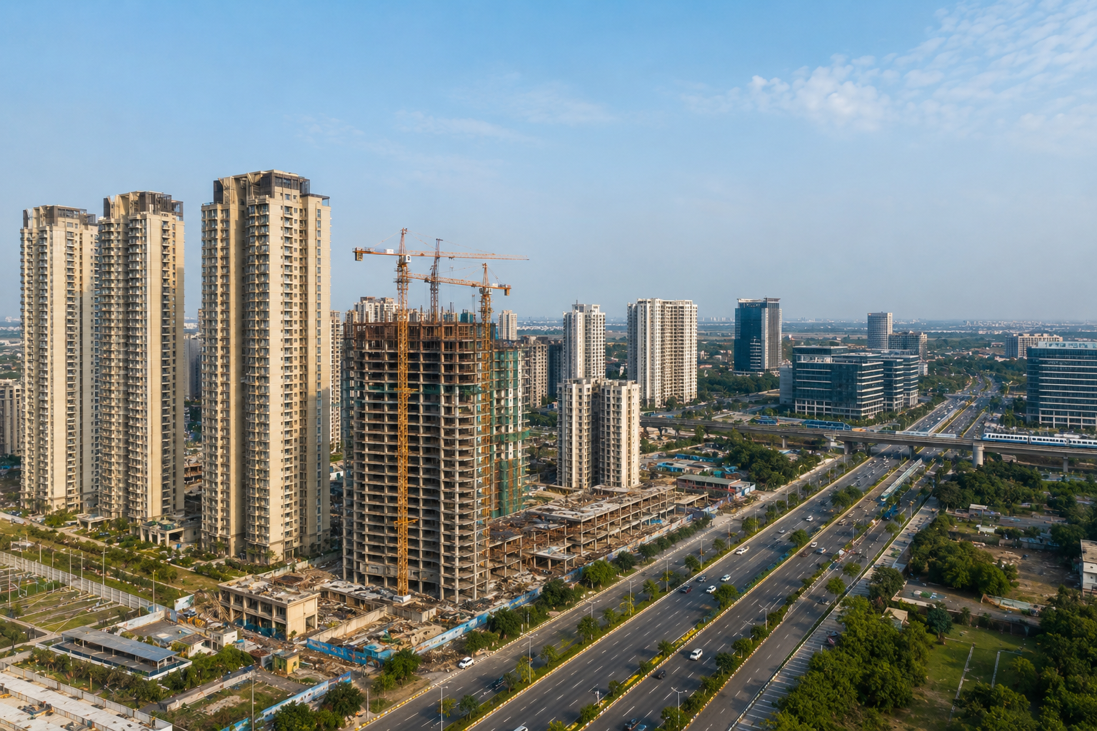 Noida Property Prices Surge 125% in Seven Years