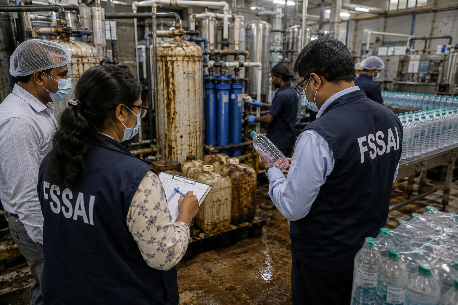FSSAI Suspends Water Licence