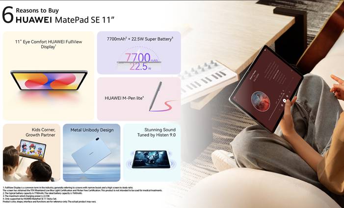 Huawei Launches New MatePads