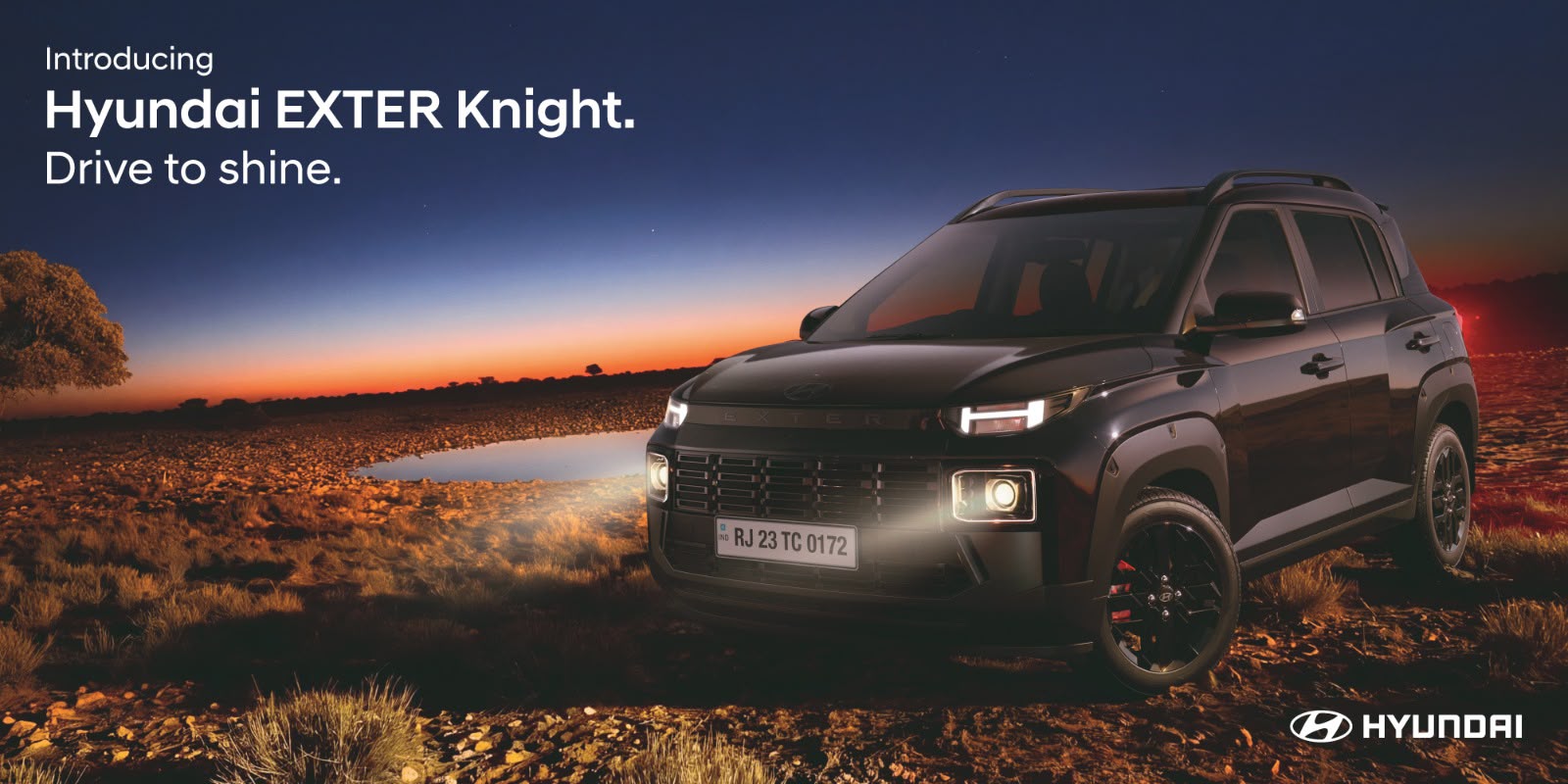 Hyundai EXTER Gets Bold Knight Styling