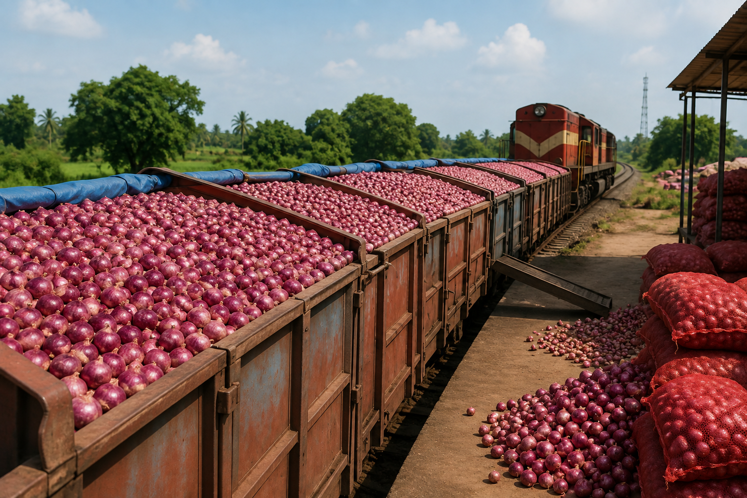 Delhi Gets Onions at ₹35/kg