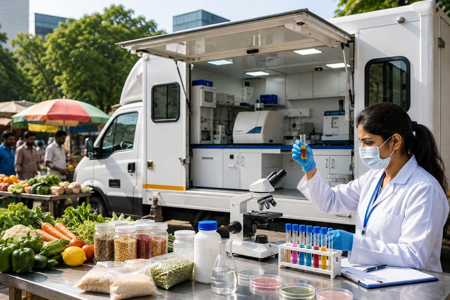 Mobile Labs to Test Food