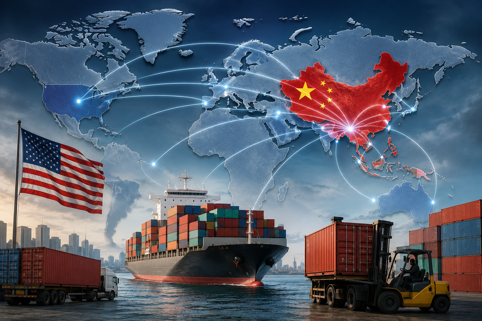 US Flags India Over China Tariffs