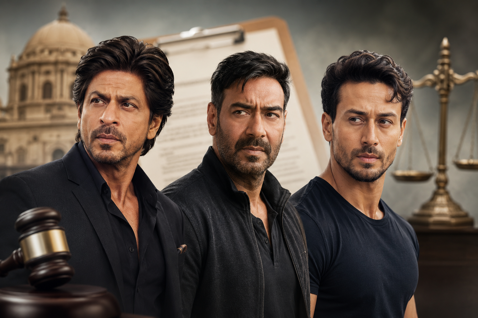FDA Notices SRK, Ajay, Tiger